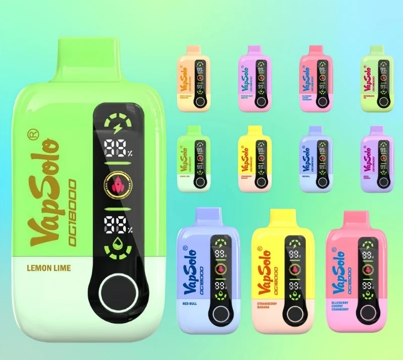 VapSolo DG18000 Vape – Lămâie Lime: O experiență de vapat revigorantă și accesibilă pentru pasionații din România