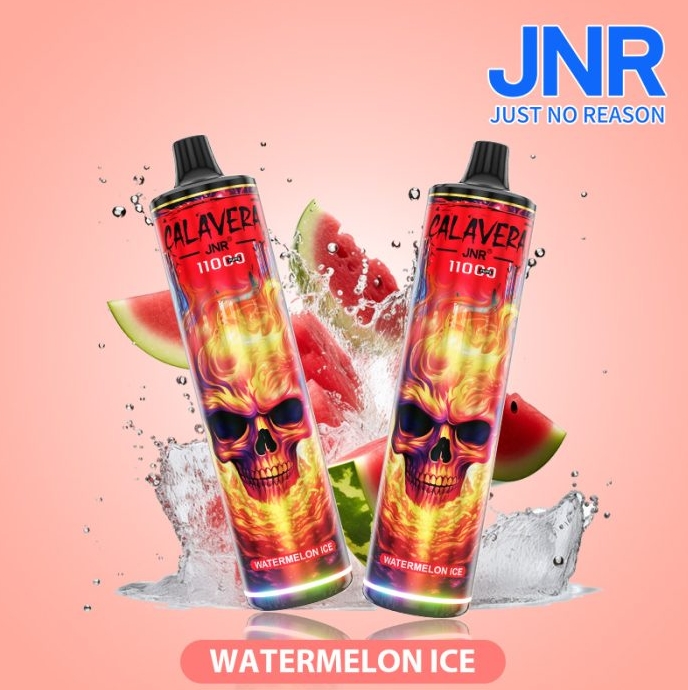 JNR CALAVERA 11000 Puffs Vape - gheata de pepene verde: O experiență răcoritoare și intensă pentru vaperii români exigenți