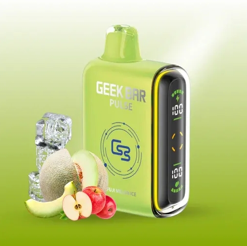 Geek Bar Pulse 15000 Puffs - gheață de pepene galben fuji | vape de unică folosință: O Experiență Revoluționară pe Piața de Vaping din România