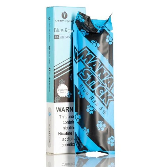 Descoperă Lost Vape Mana Stick 300 Vape - blue raz 5%: O Experiență de Vapat Memorabilă