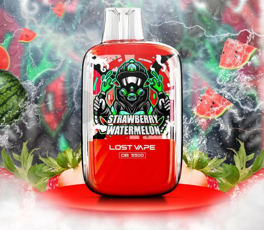 Lost Vape Orion OB5500 Vape – Pepene Verde Căpșuni: O Experiență de Vaping Plină de Prospețime în România