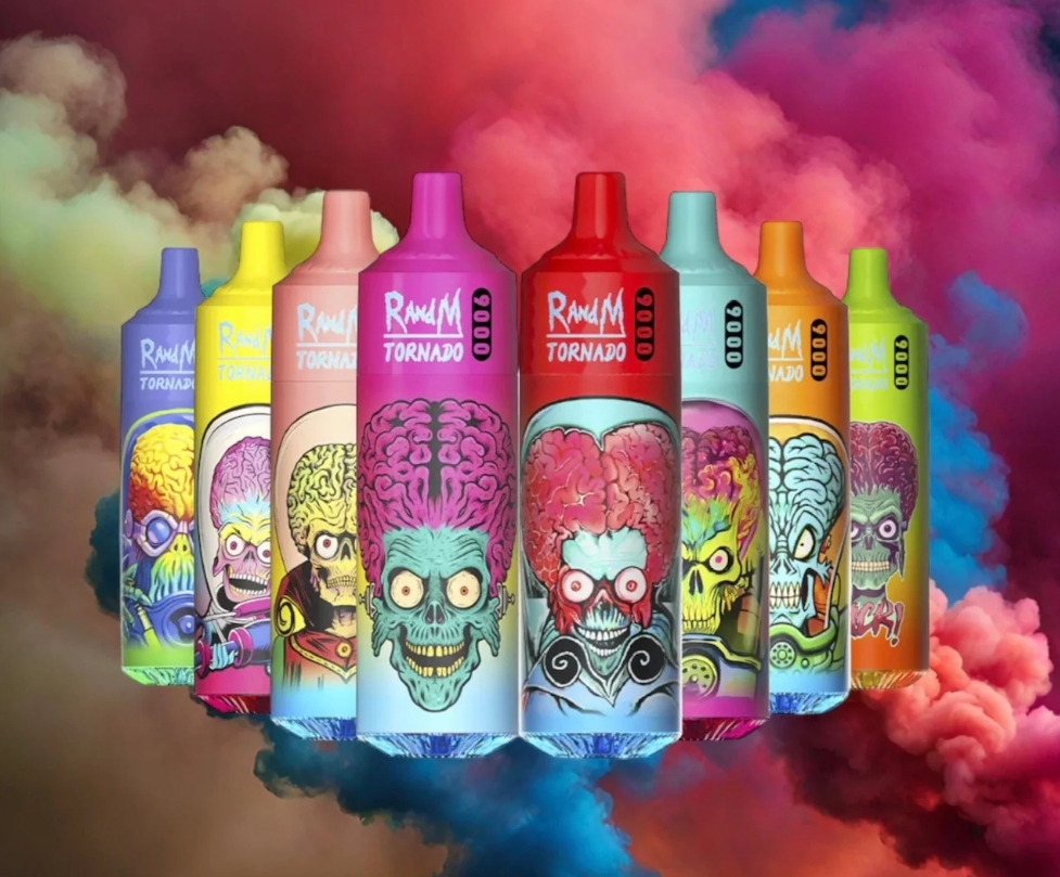 RandM Tornado 9000 dispozitiv vape pod - Afine Zmeură: O Explozie de Gust și Stil pentru Vaperii din România