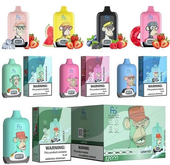 Fumot Original RandM Digital Box 12000: Revoluția Aromată de Gheață de Pepene Verde în Lumea Vaporizării Românești