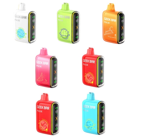 Geek Bar Pulse 7500 Puffs - Vaporizatorul cu aromă de mere acru care electrizează experiența