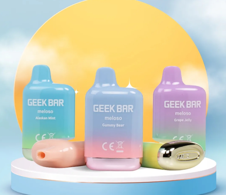 Geek Bar Meloso Mini 600 Vape - explozie curcubeu: O explozie de gust și stil în lumea vapingului din România