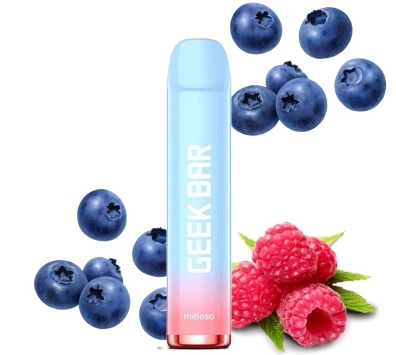 Geek Bar Meloso 600 Puffs Vape - Afine Zmeură Acră: O Explozie de Arome în Scena Vapingului din România