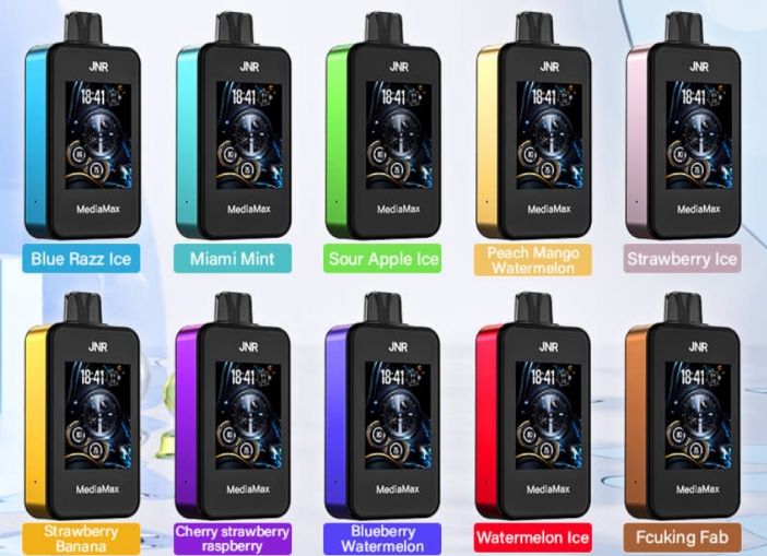 Descoperă JNR MediaMax 40k Puf Vape - Gheată de Pepene Verde: O Experiență Revoluționară în Vaping