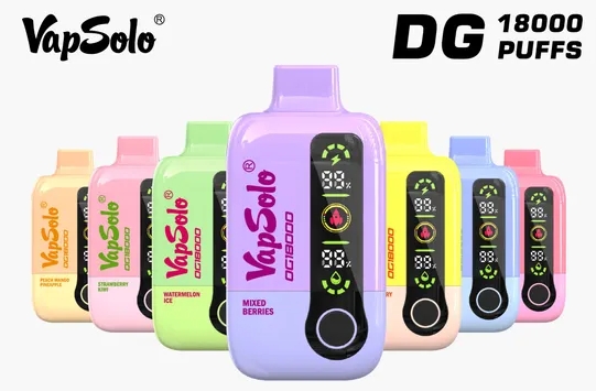 VapSolo DG18000 Vape - Fructe de pădure mixte: Aroma de Vară, În orice Moment!
